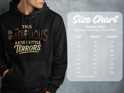 This Badfulous Raise Little Terrors Hooded Sweatshirt product