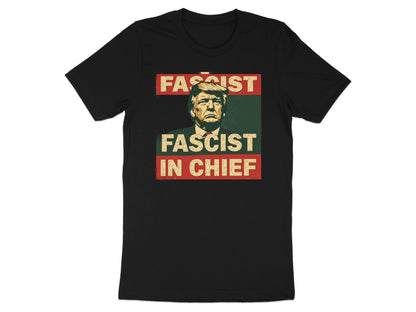 Fascist in Chief Graphic Teal Color T-shirt product