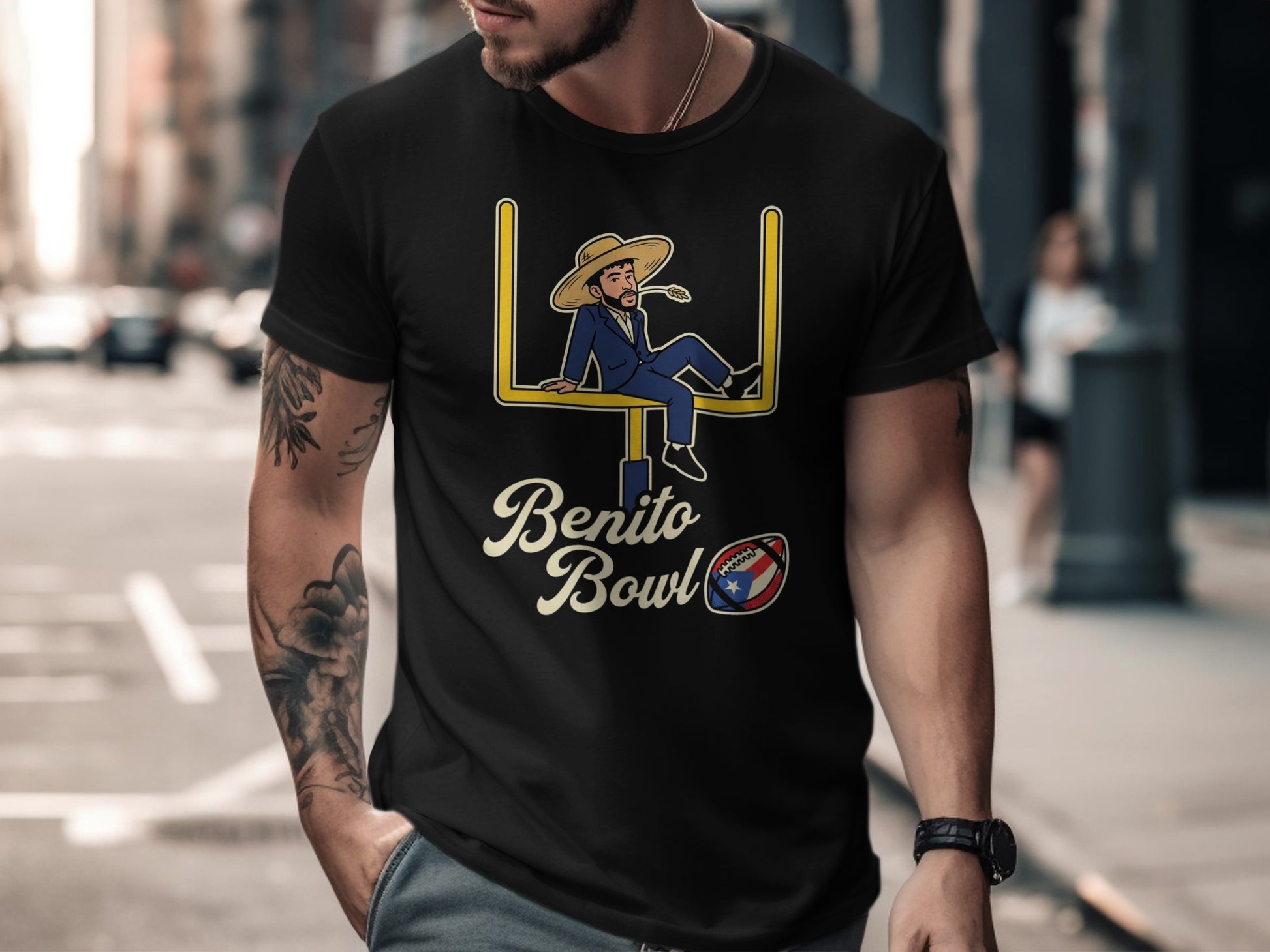 Benito Bowl classic fit graphic tee