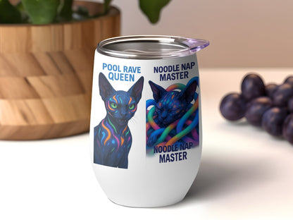 Pool Rave Queen and Noodle Nap Master Cat product