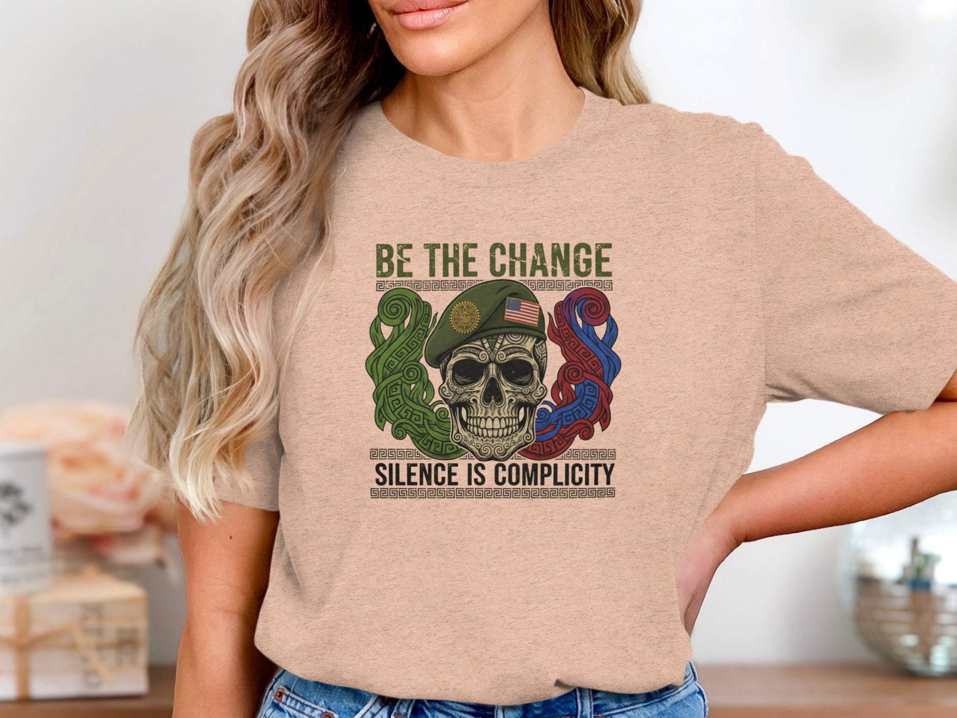 Be the Change Silence is Complicity T-shirt