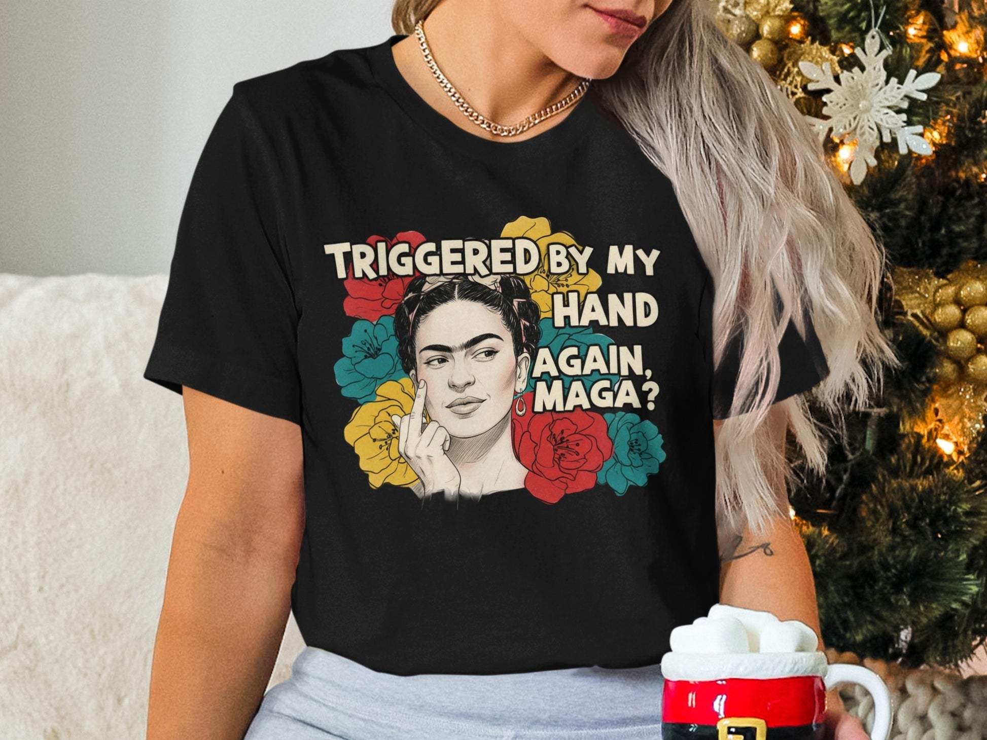 Triggered By My Hand Again Maga Graphic T-shirt