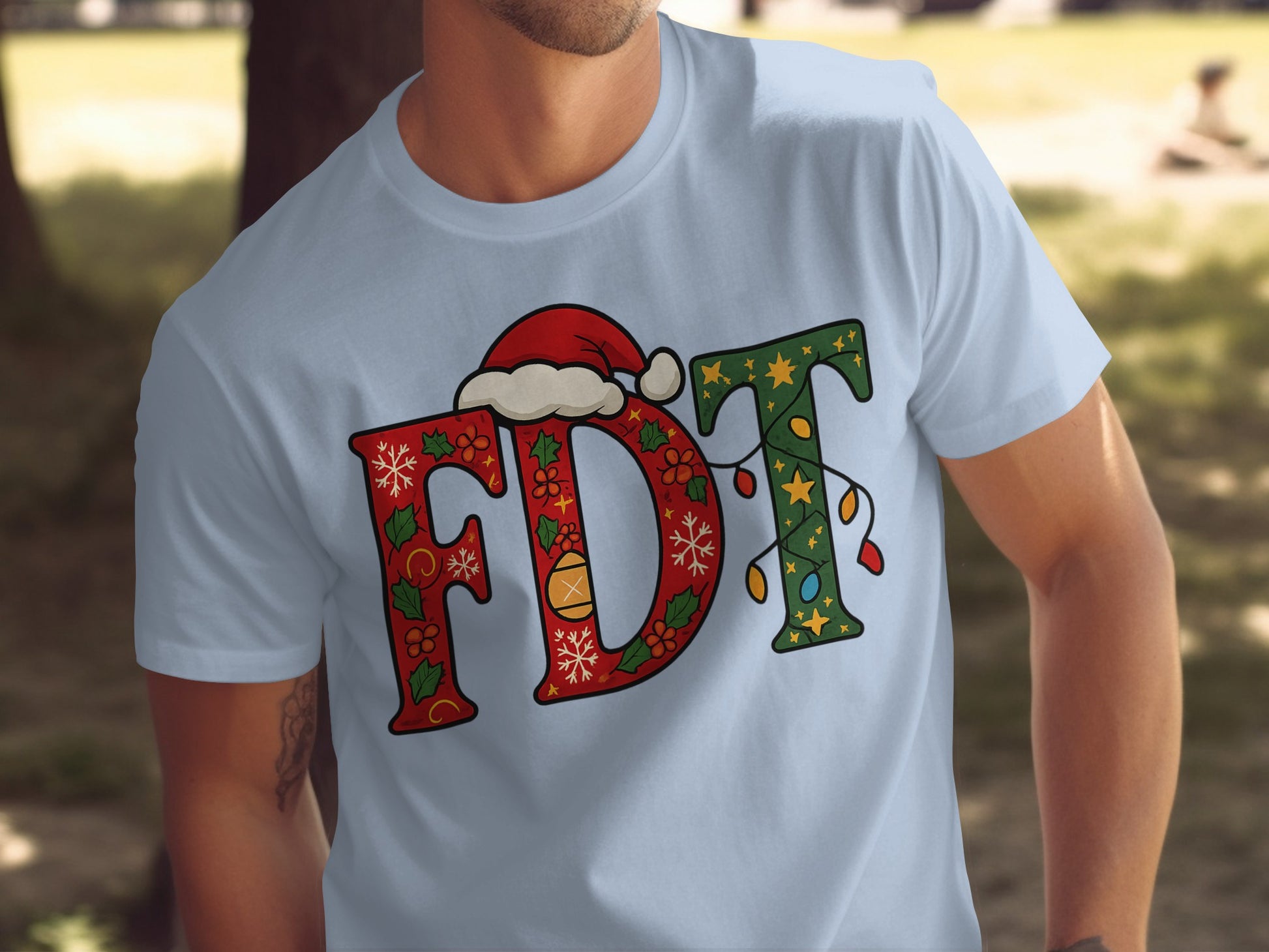 Festive Christmas FDT Holiday Shirt
