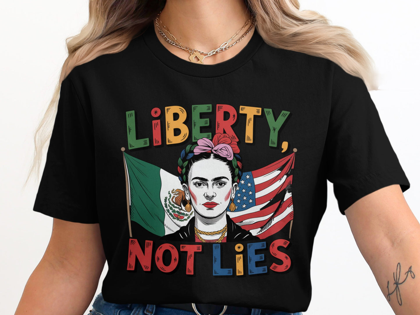 Liberty Not Lies Graphic T-Shirt product type