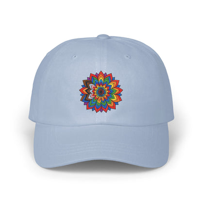Colorful Mandala Design Adjustable Cap product type