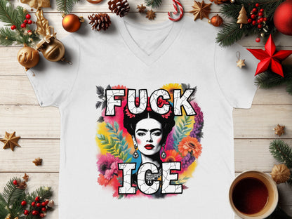 Bold Graphic Tee with Colorful Artistic Design