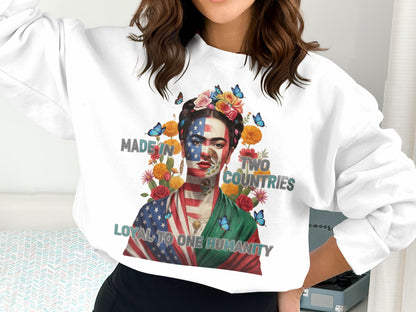 Made in Two Countries Loyal to One Humanity sweatshirt