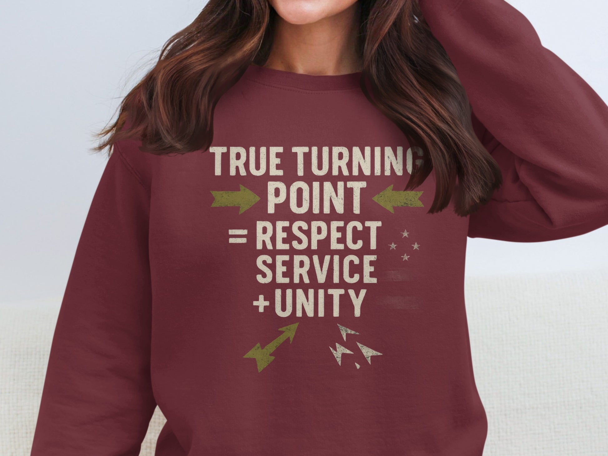 True Turning Point Respect Service Unity Sweatshirt product