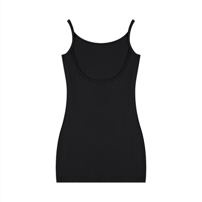 Frida Kahlo FDT Subtle Message Dress Women's Solid Tight Sleeveless Dress