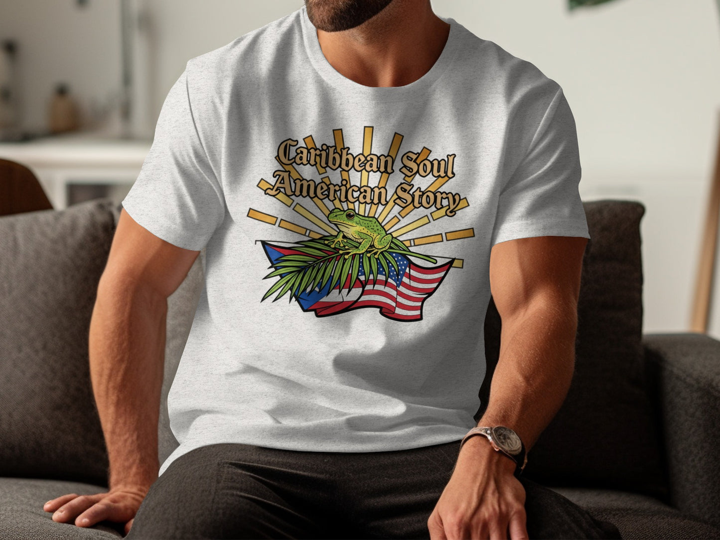 Caribbean Soul American Story Graphic Tee