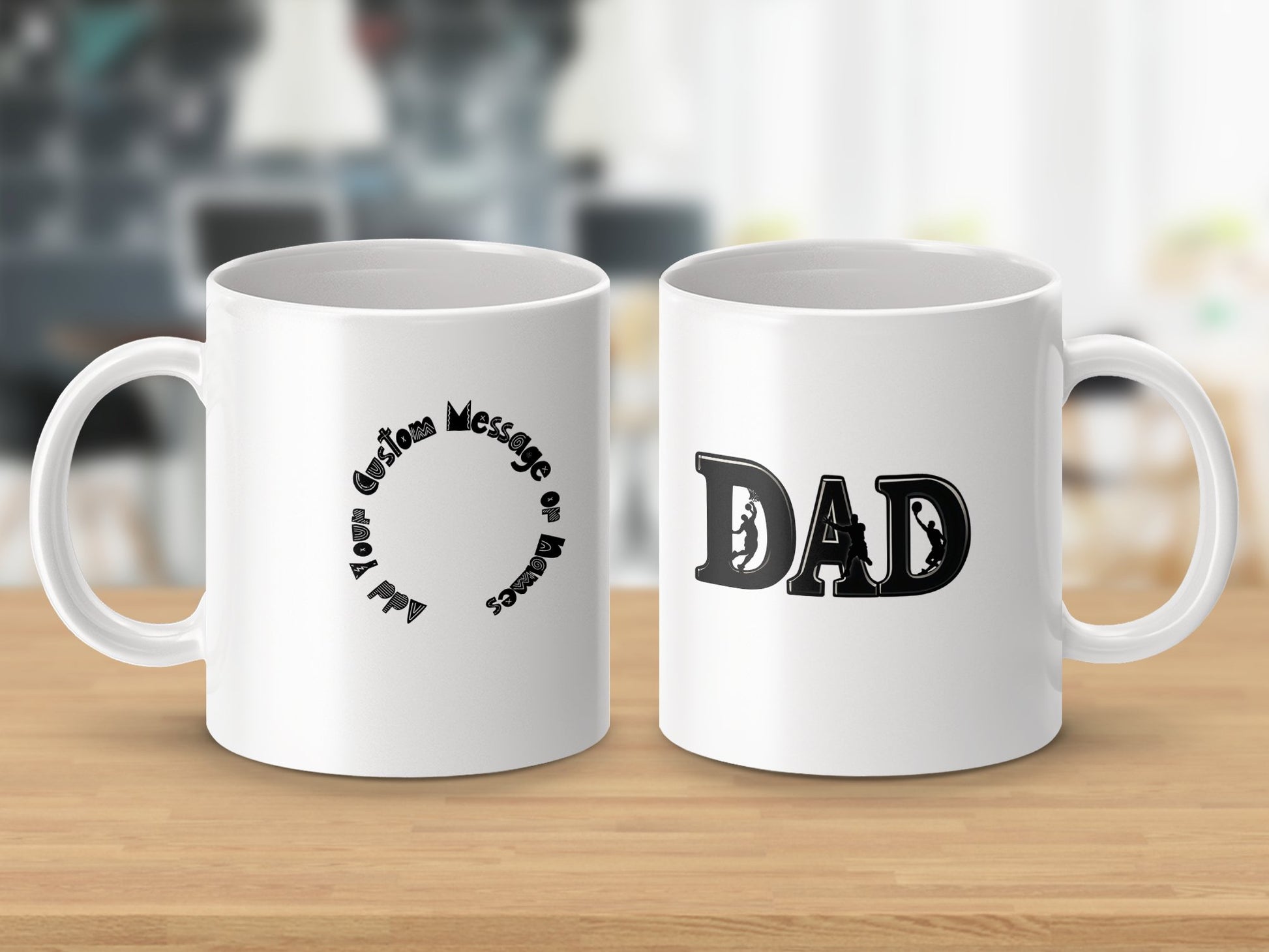 Personalized Dad Mug with Custom Message Product