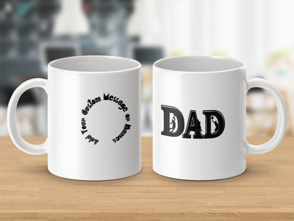 Personalized Dad Mug with Custom Message Product