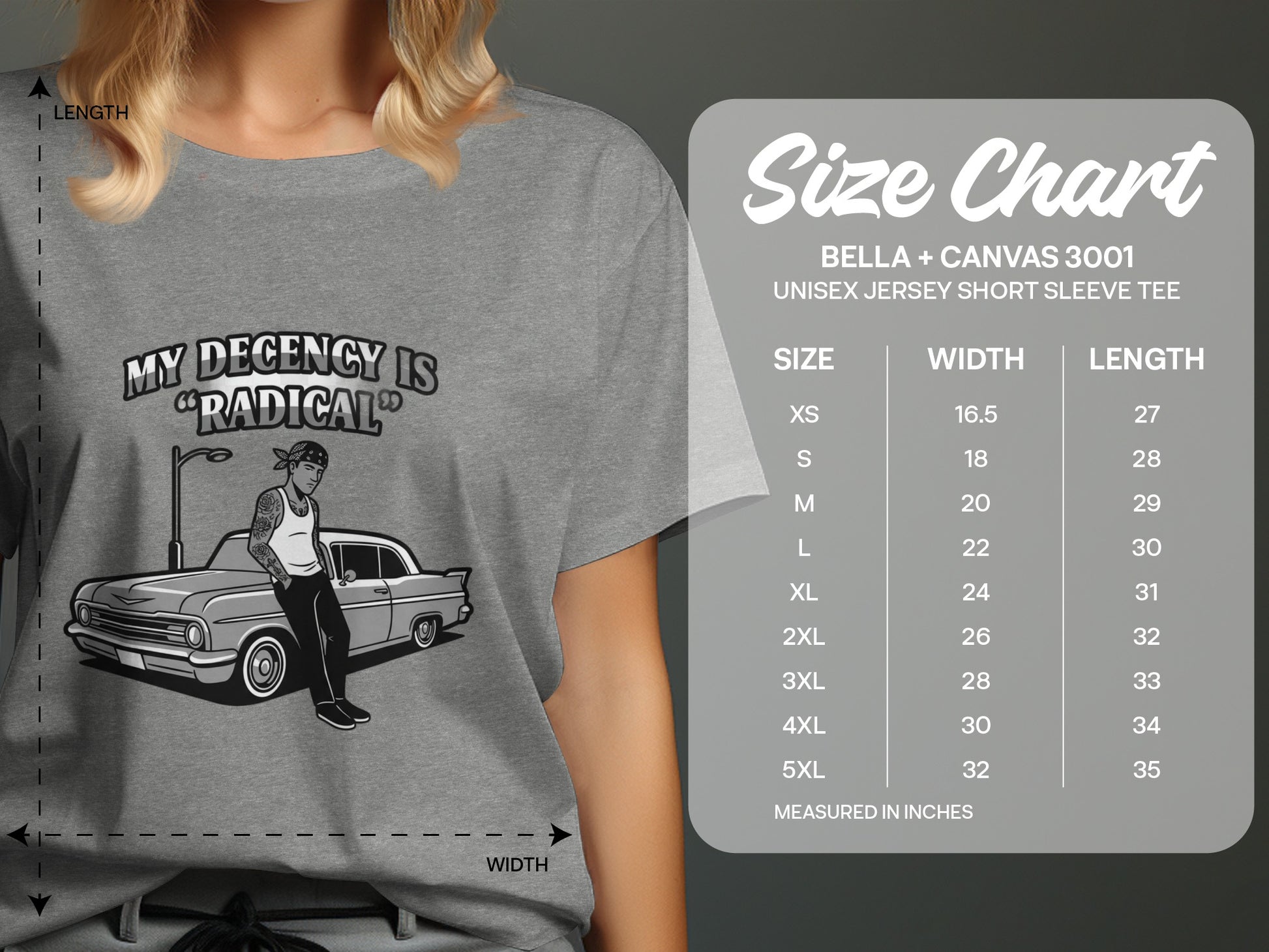 My Decency Is Radical Unisex Jersey Short Sleeve Tee