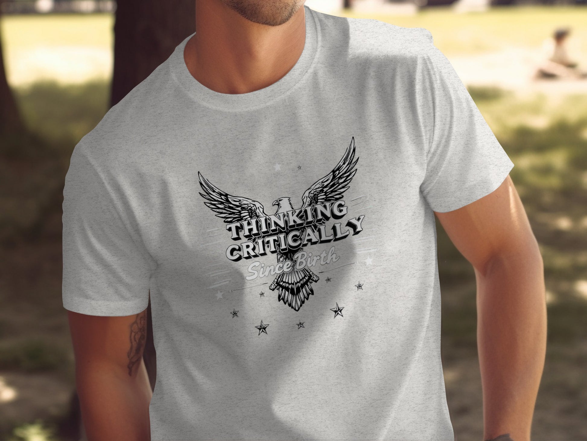 Thinking Critically Since Birth Graphic T-Shirt product