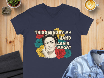 Triggered By My Hand Again MAGA Graphic Tee