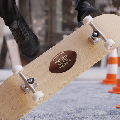 Together We Are America Skateboard Design