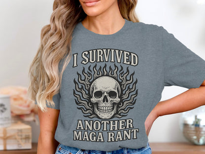I Survived Another MAGA Rant Graphic T-Shirt