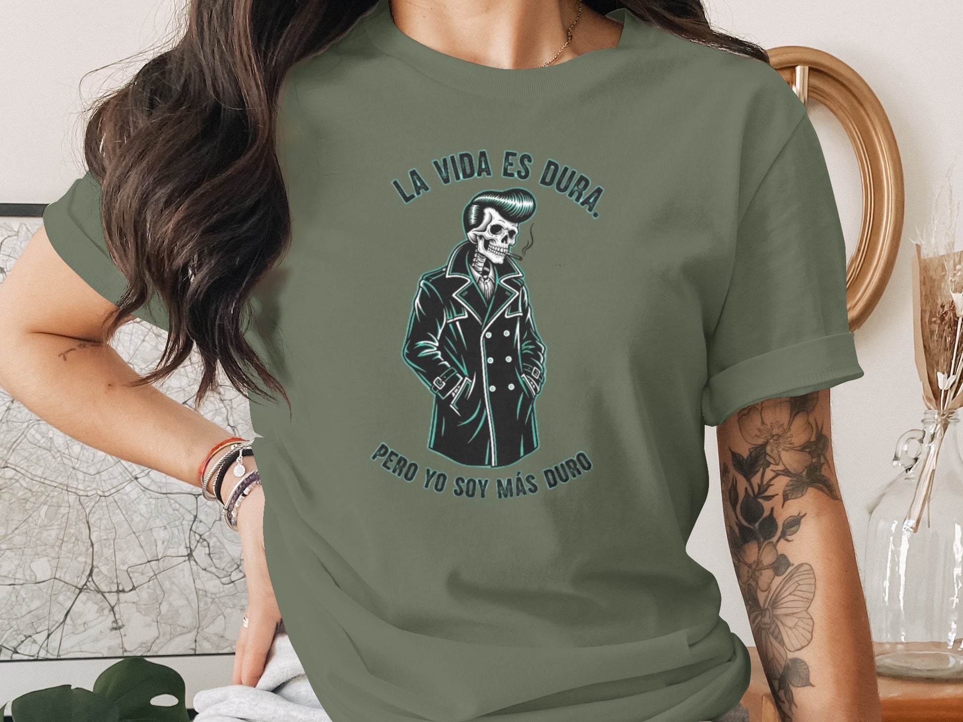 Life Is Tough But I Am Tougher Graphic T-shirt product type