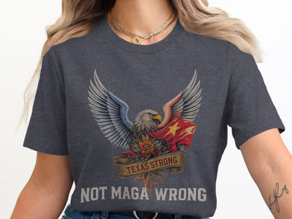 Texas Strong Eagle Graphic T-Shirt product type