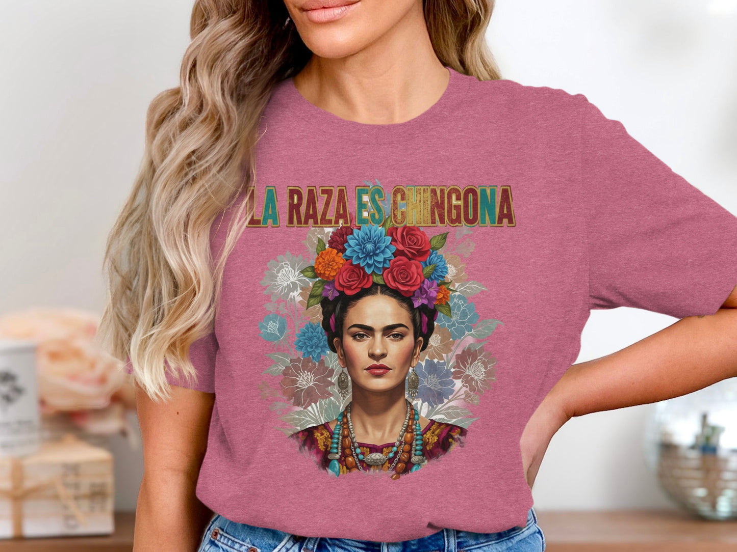 La Raza Es Chingona Graphic T-Shirt