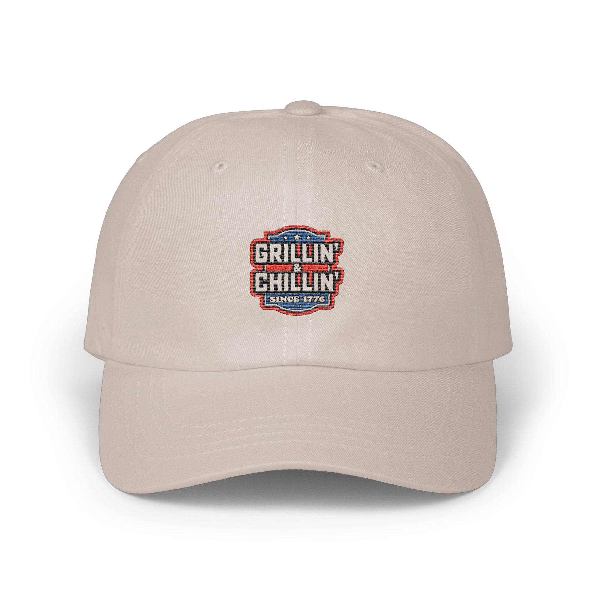 Grillin' Chillin' Since 1776 Embroidered Hat Product