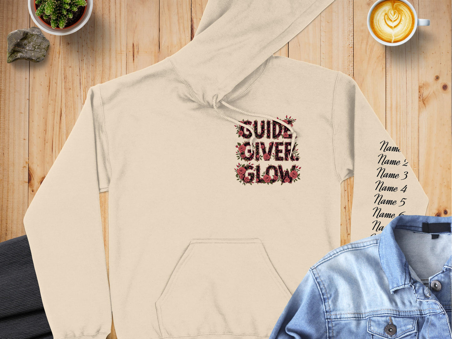Guide Diver Glow Textual Art Hoodie product