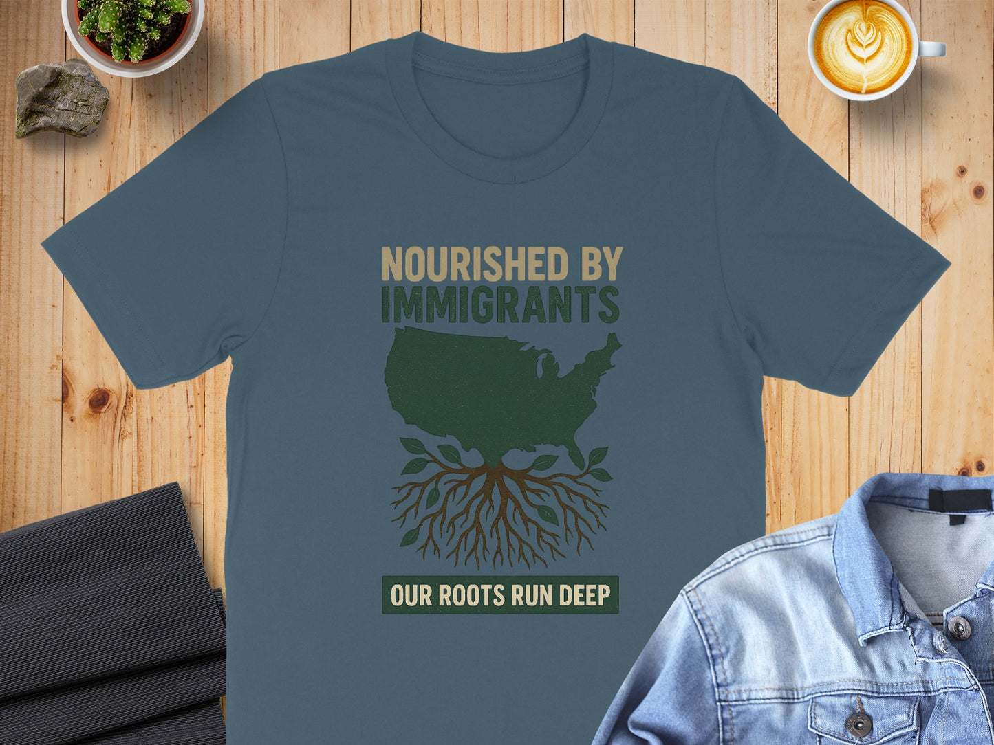Nourished By Immigrants Our Roots Run Deep product type