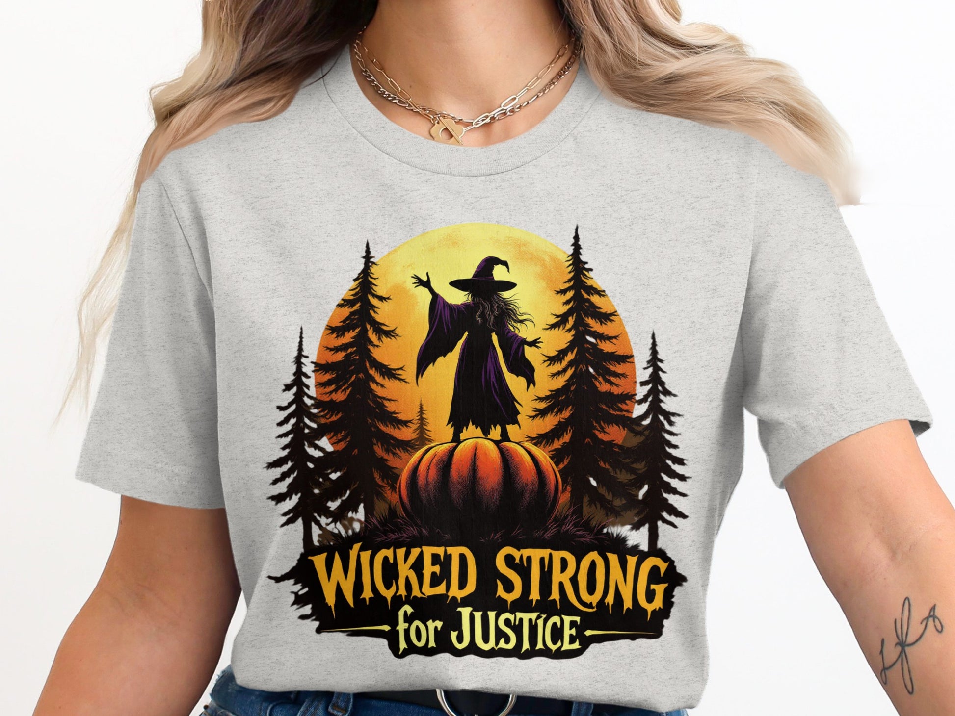 Wicked Strong for Justice Halloween T-shirt product type