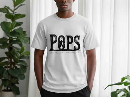 Pops Graphic T-shirt with Unique Letter Design product