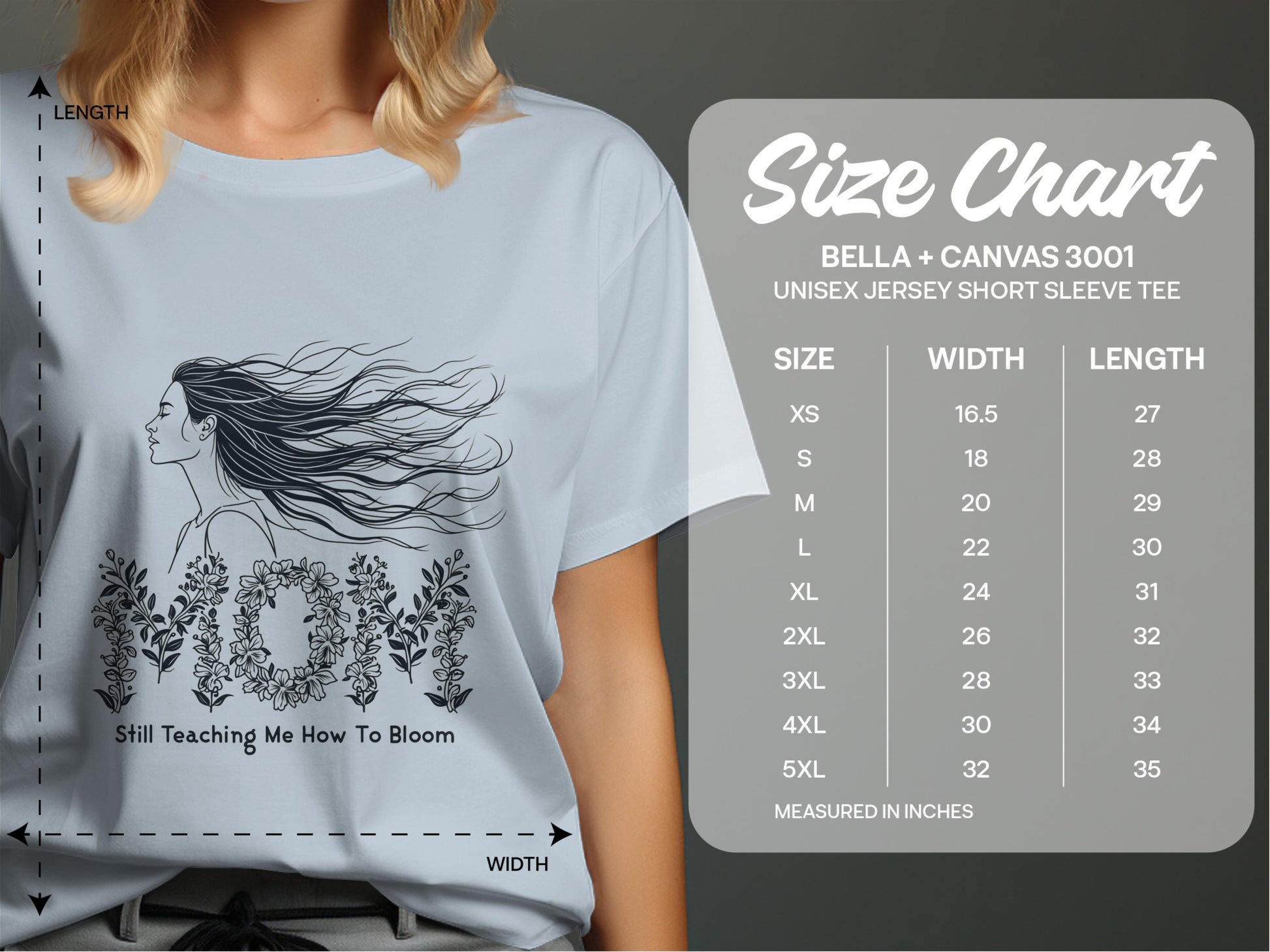 Mom Still Teaching Me How To Bloom Short Sleeve Tee product
