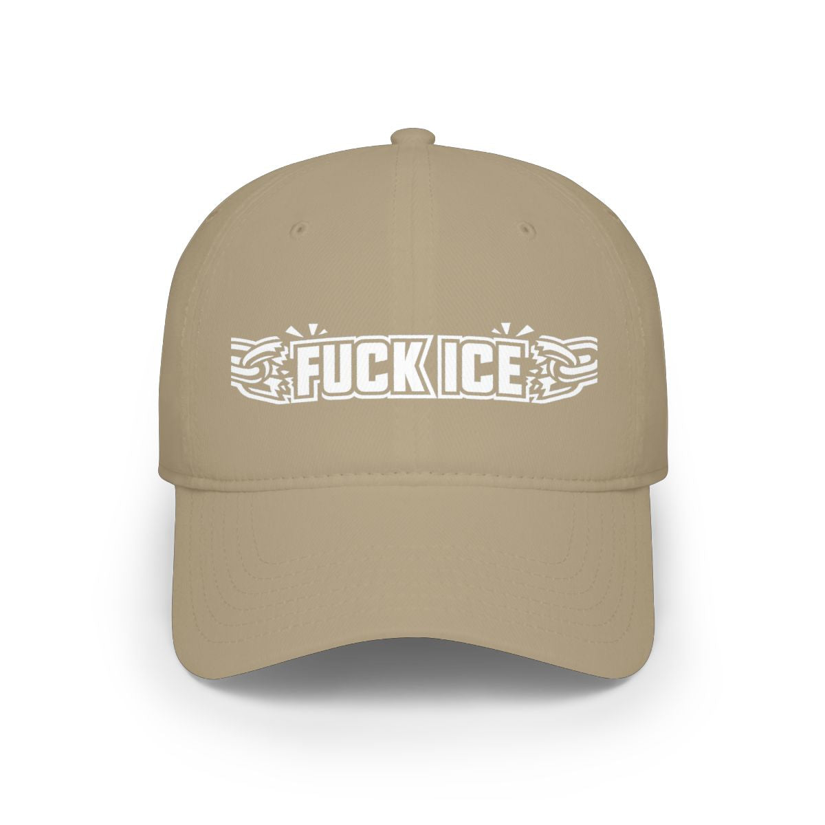 F*** ICE Message Trendy Embroidered Hat Adjustable