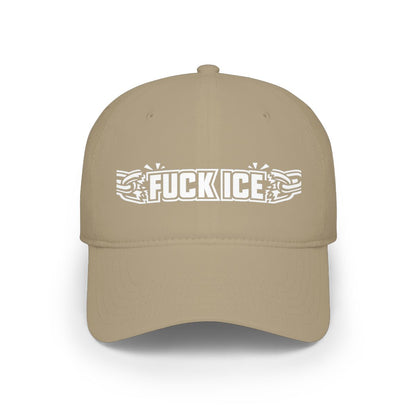 F*** ICE Message Trendy Embroidered Hat Adjustable