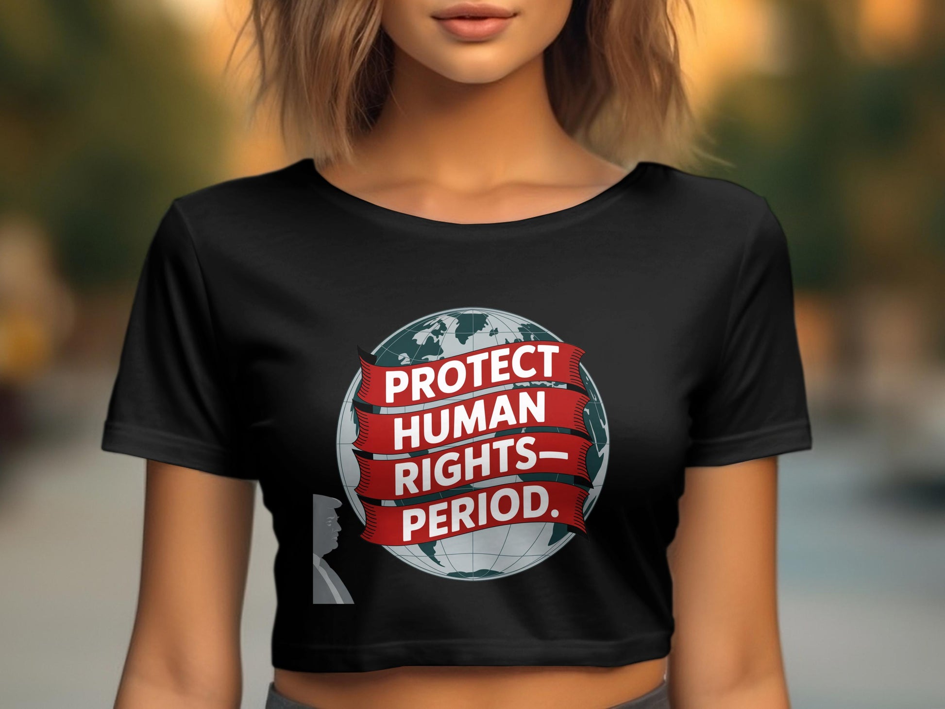 Protect Human Rights Period Graphic Shirt product