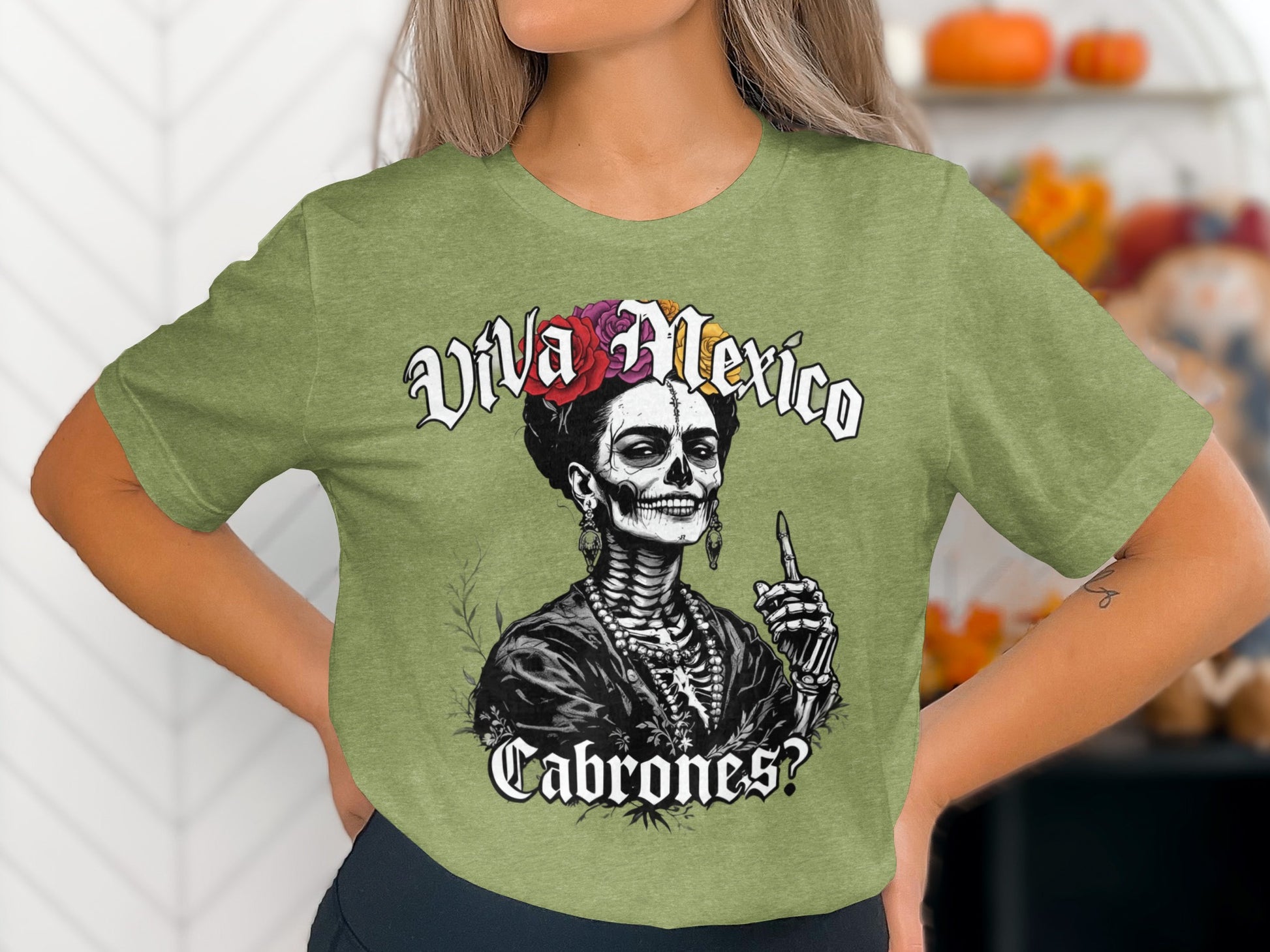 Viva Mexico Cabrones Graphic T-Shirt product type