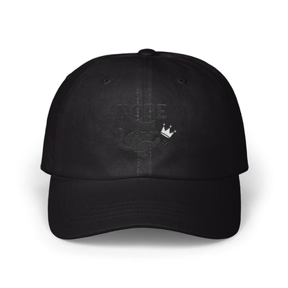 Stylish Black Cap with Embroidered Design Hat product
