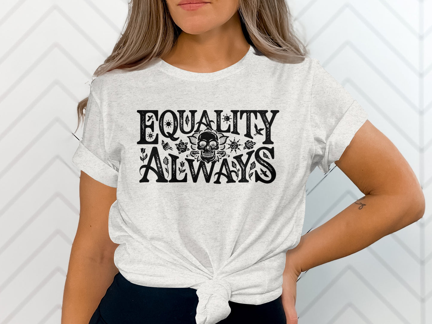 Equality Always Graphic T-Shirt with Unique Design