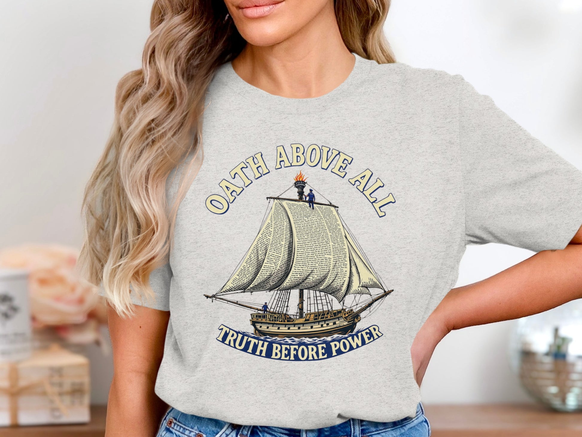 Oath Above All Truth Before Power T-shirt