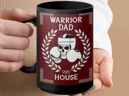 Warrior Dad Skull Boxing Gloves House product type