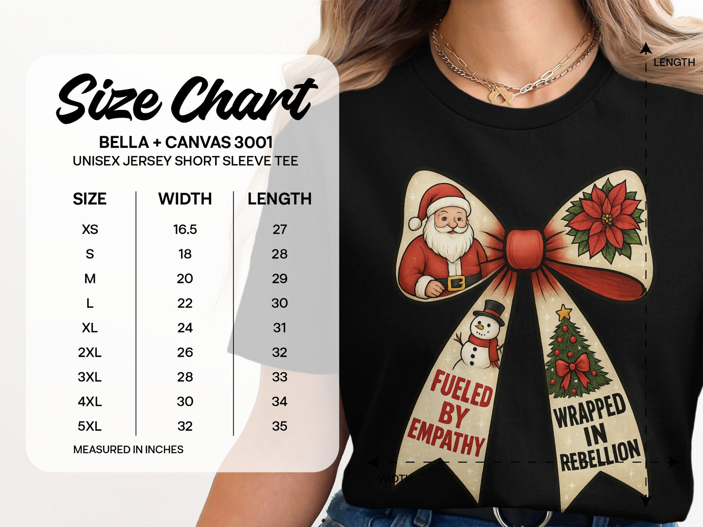 Fueled by Empathy Wrapped in Rebellion Tee