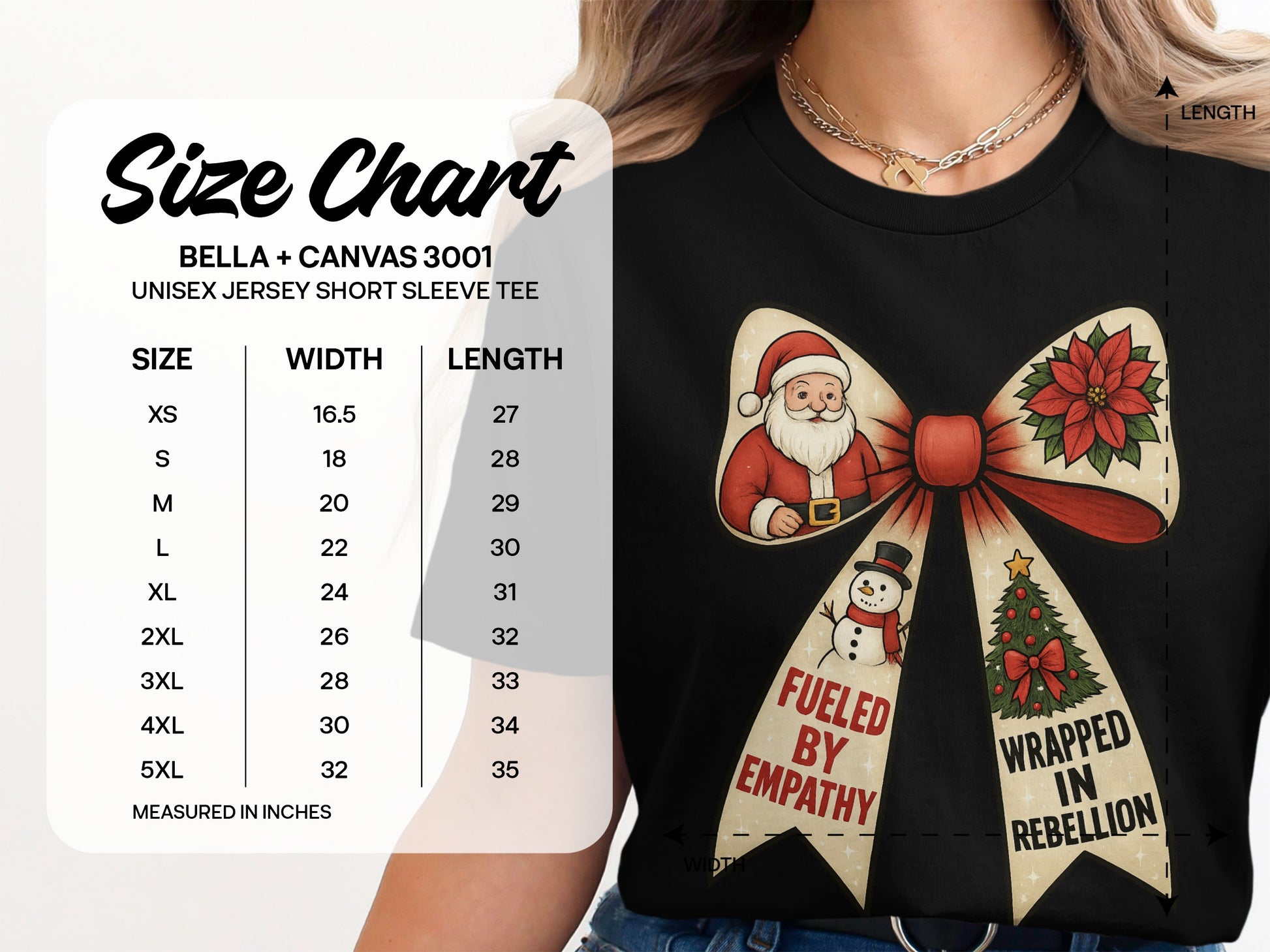 Fueled by Empathy Wrapped in Rebellion Tee