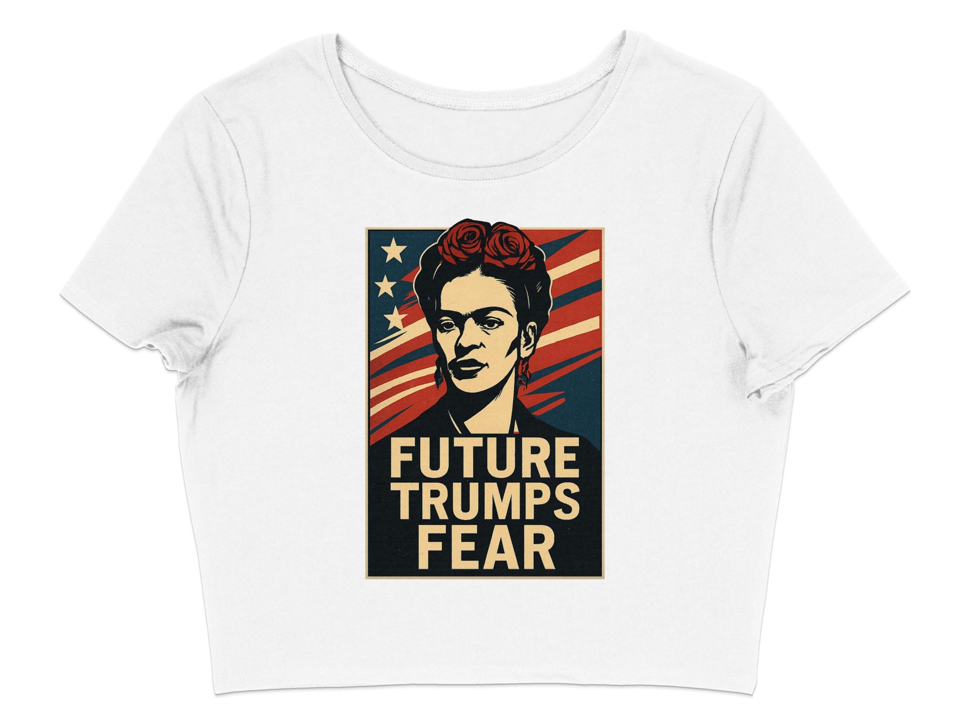 Future Trumps Fear Graphic Crop Top product