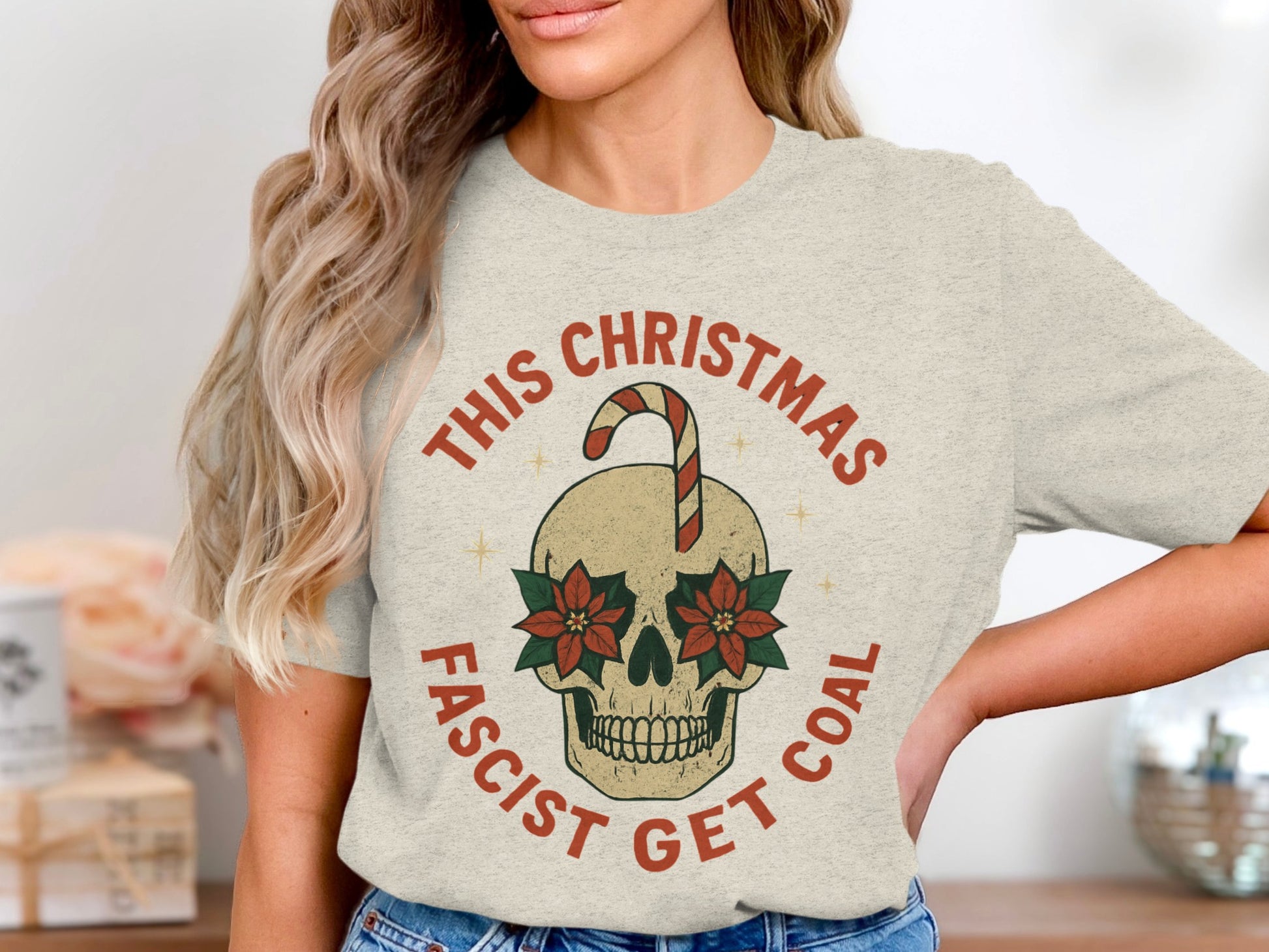 This Christmas Fascist Get Coal Holiday Shirt