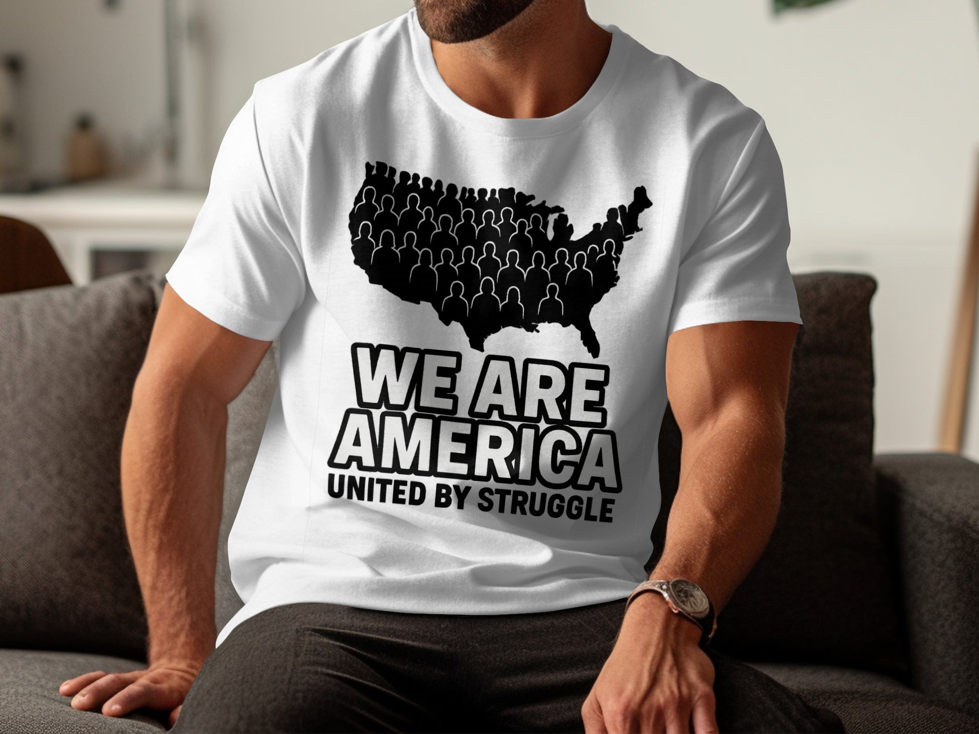 We Are America United By Struggle T-shirt product