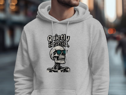 Quietly Boomin Skeleton Hoodie product