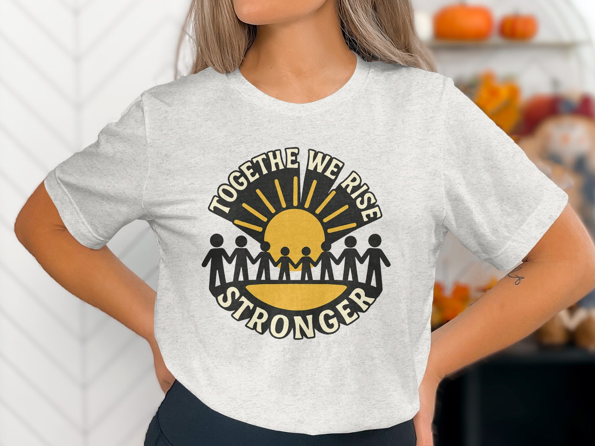 Together We Rise Stronger Graphic Tee product