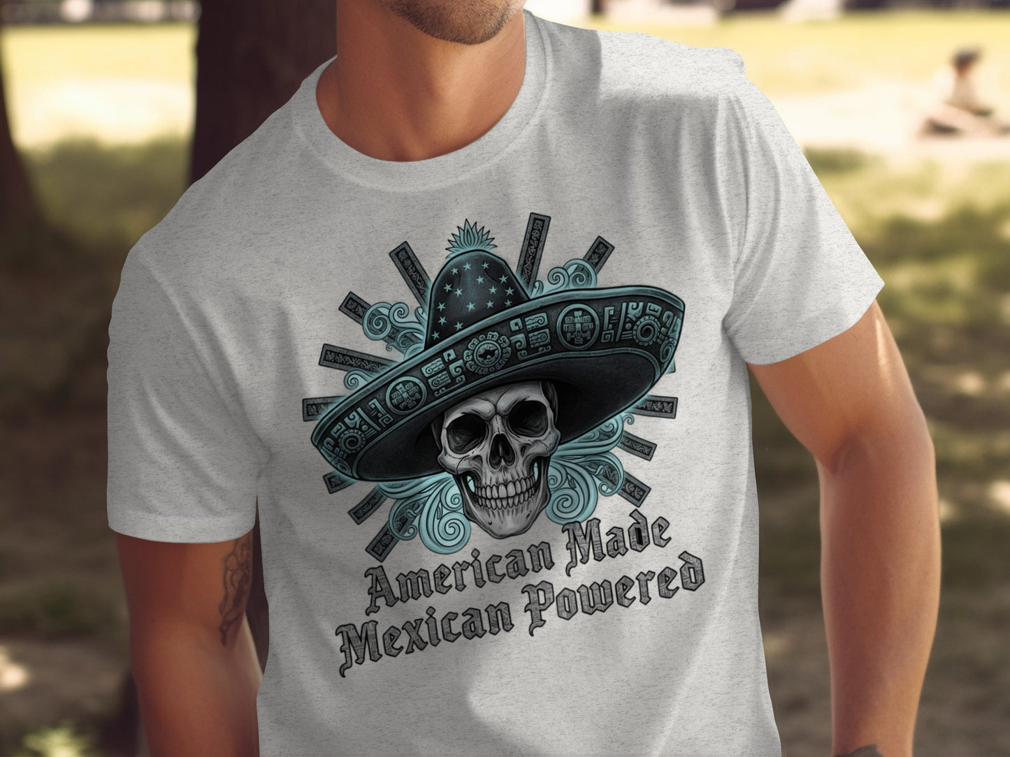 American Made Mexican Powered Graphic Tee
