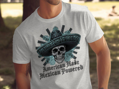 American Made Mexican Powered Graphic Tee