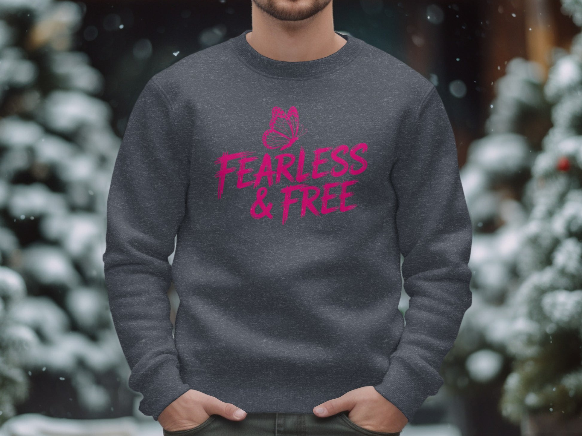 Fearless and Free Graphic Pullover Sweatshirt product type