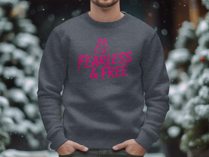 Fearless and Free Graphic Pullover Sweatshirt product type