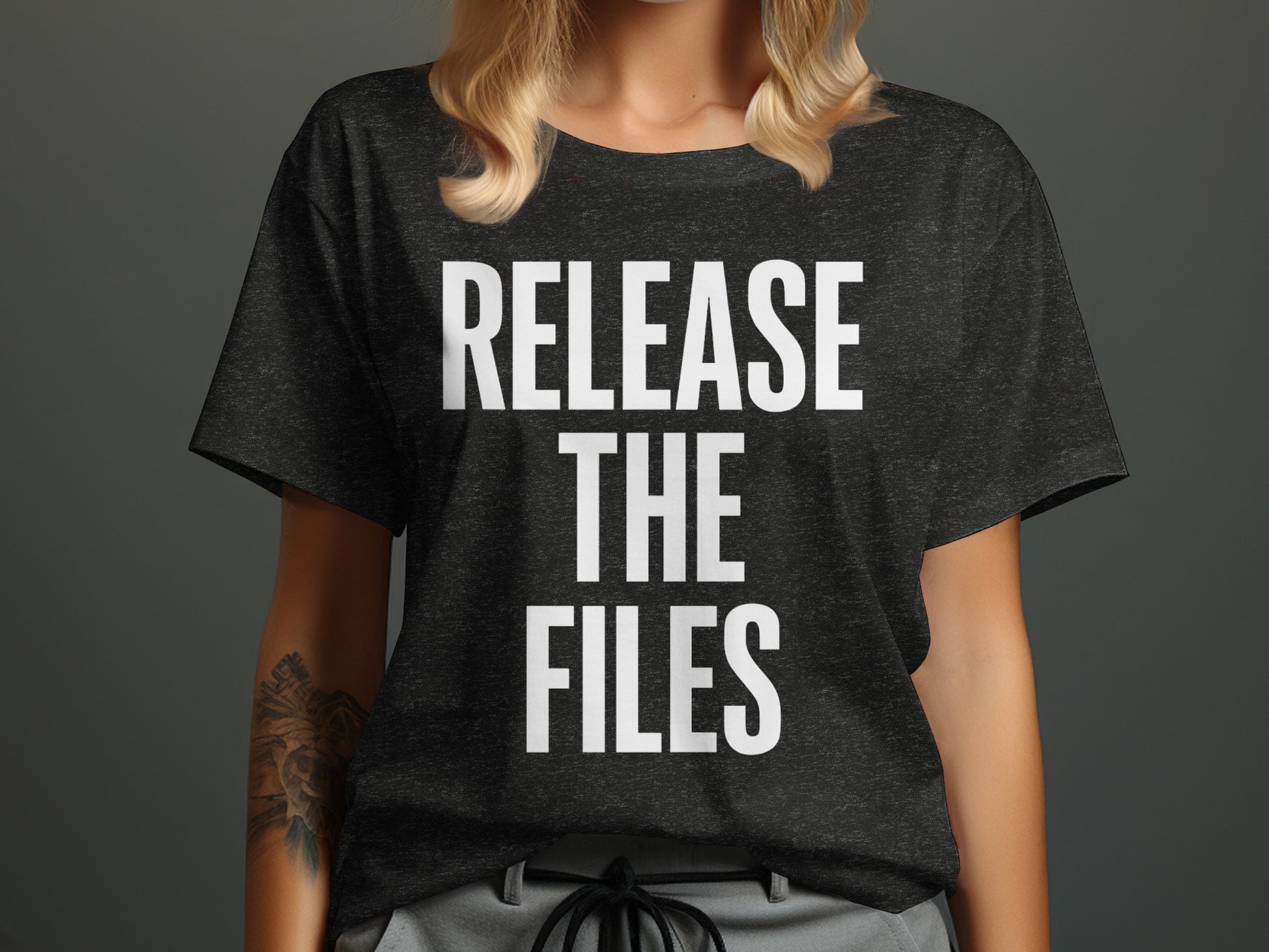 Release The Files Graphic T-Shirt product